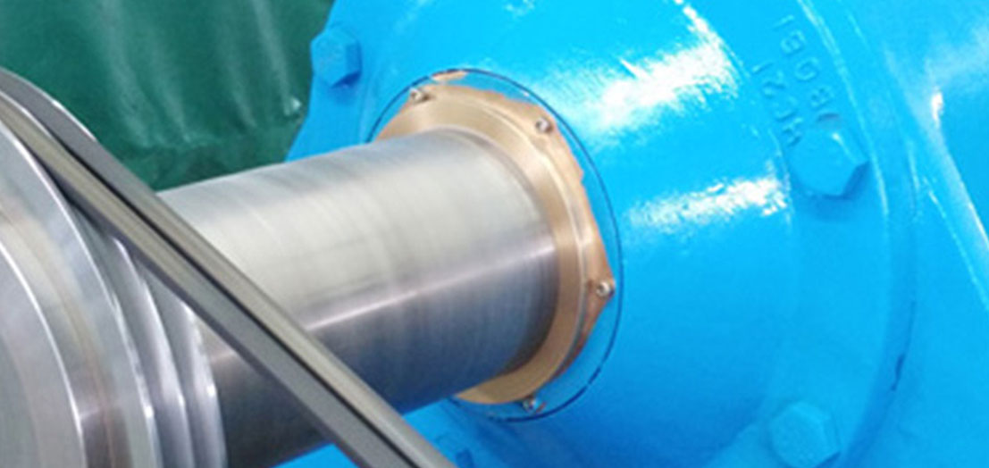 Flange mounted bearing isolator