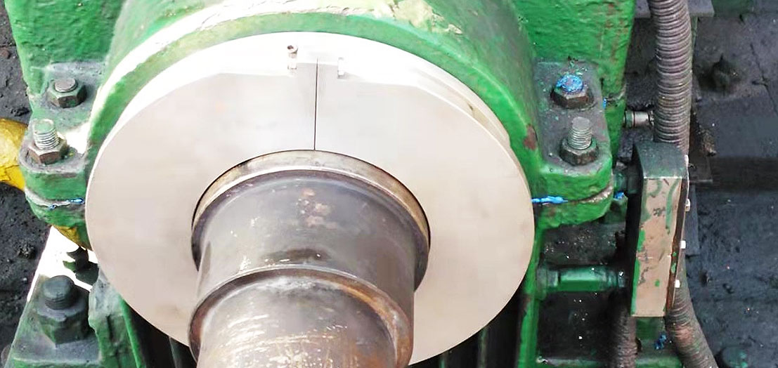 Aluminum alloy split bearing isolator